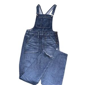 MADEWELL Skinny Denim Overalls Elmdale Wash * Size Medium *